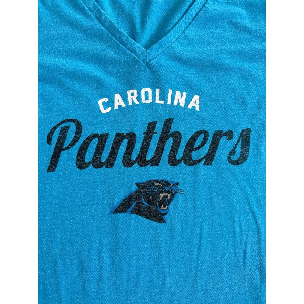 NFL team apparel Carolina Panthers t shirt size medium